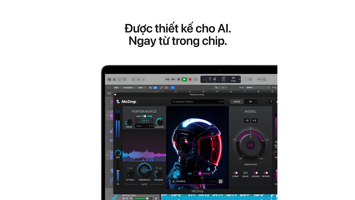 Chip M5 Base tăng tốc hiệu suất AI lên 3,5 lần