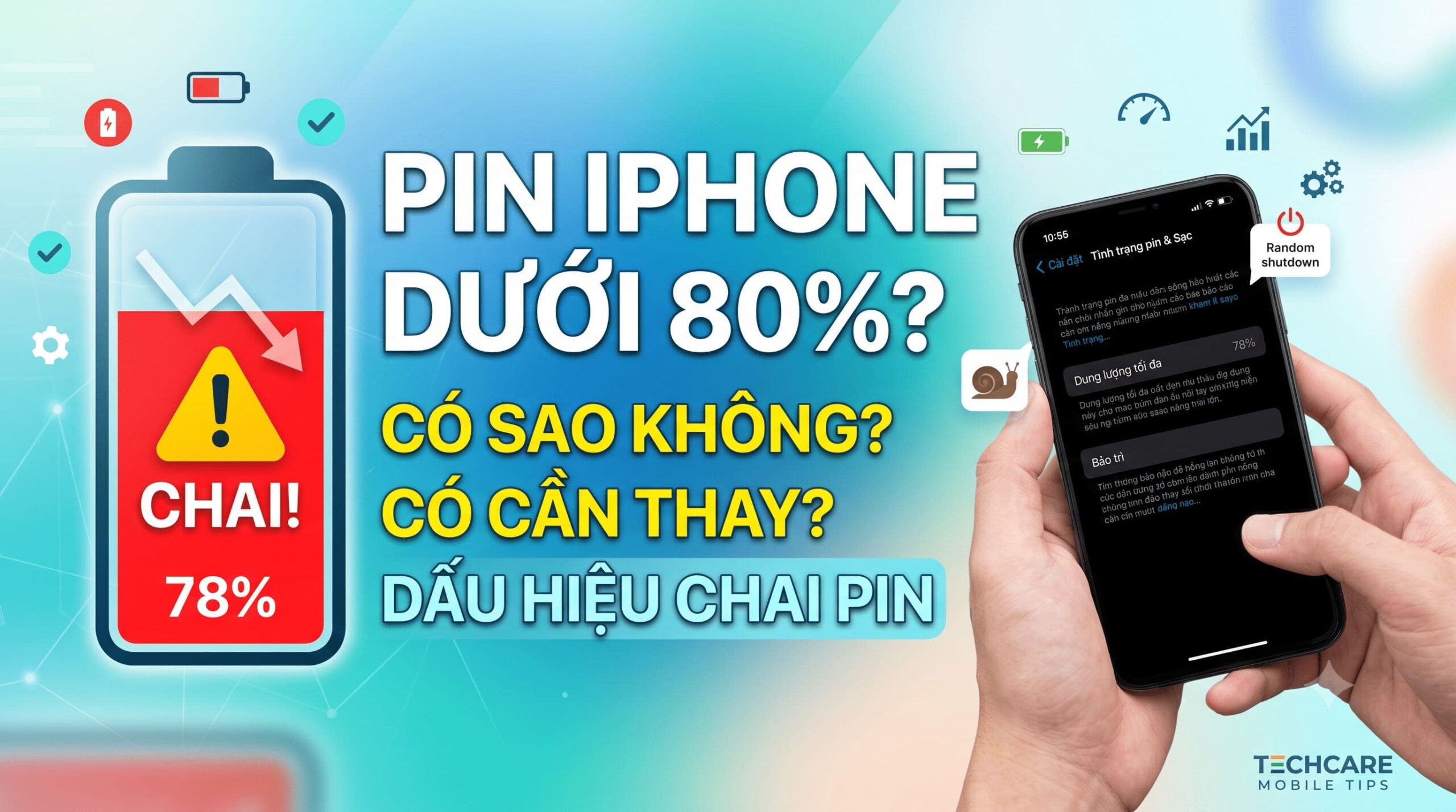 Pin iPhone Dưới 80 Có Sao Không Khi Nào Cần Thay Pin Mới