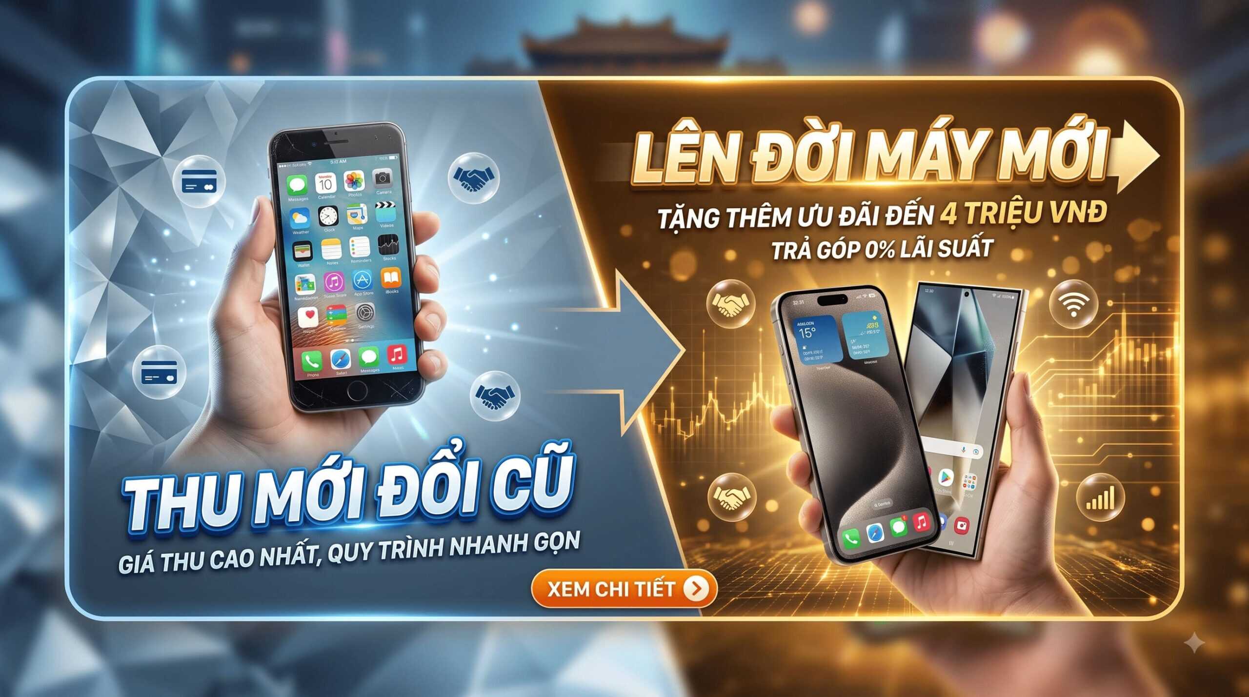 lên đời máy tại namphone