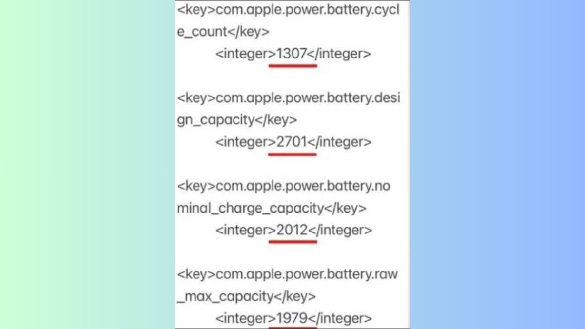 Cách kiểm tra pin iPhone đã thay bẵng Analytics Data bước 4