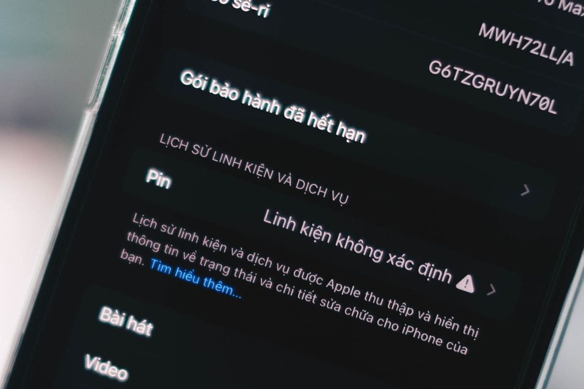 Cách kiểm tra pin iPhone đã thay bước 2-1
